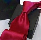 Gravatas Masculinas JAC, Importadas lisa de Seda.